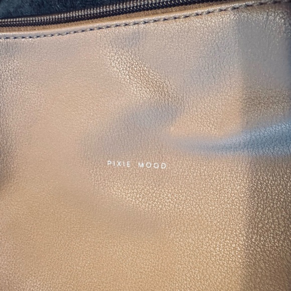 Pixie Mood Vegan Leather Light Pink/Beige Crossbody Purse - Picture 3 of 7